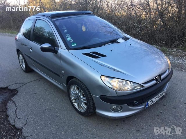 Peugeot 206 1.4i на части, снимка 6 - Автомобили и джипове - 28456641