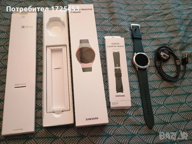 часовник Samsung galaxy watch 4 classic 42mm, снимка 5 - Смарт часовници - 52347056