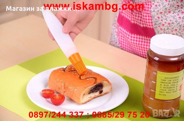 СИЛИКОНОВА ЧЕТКА С ПЪЛНИТЕЛ, снимка 5 - Други - 26865683