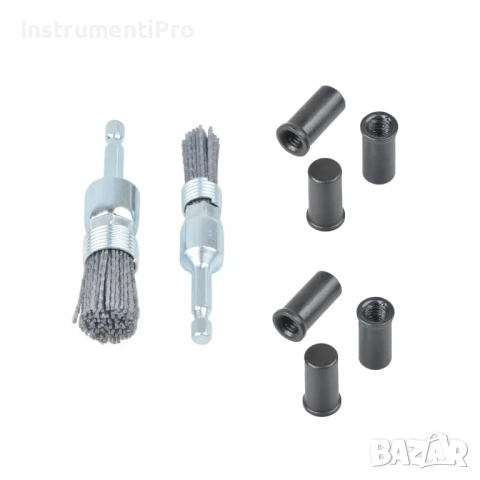 Tелени четки за почистване легла на дюзи - Комплект - 19 части, снимка 4 - Други инструменти - 53121158