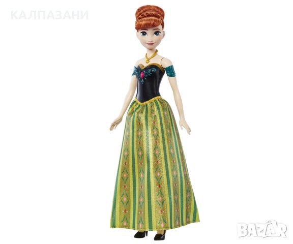 Кукла Disney Princess - Замръзналото кралство: Пееща Анна HLW56, снимка 2 - Кукли - 43251853