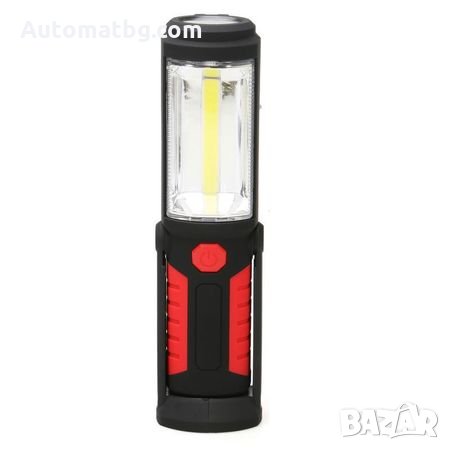 Работна лампа Automat, АкумулаторнаLED Диодна с магнитно закрепване и кука, снимка 4 - Аксесоари и консумативи - 26729766