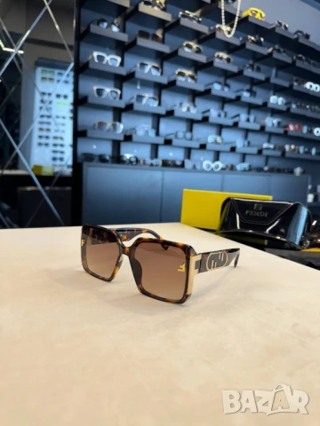 очила с черен обикновен калъф и ув защита fendi christian dior , снимка 15 - Слънчеви и диоптрични очила - 51041351