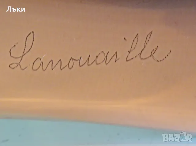 Медна чиния,медно пано,портрет Lanouaille. , снимка 2 - Антикварни и старинни предмети - 50024571