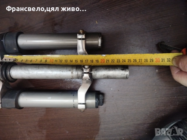 Двукоронна вилка за велосипед колело zoom , снимка 5 - Части за велосипеди - 53205058