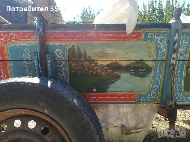 Автентични рисувани канати за магарешка каруца, снимка 4 - Декорация за дома - 37721464