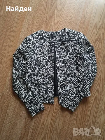 Дамско сако тип зебра, размер XS