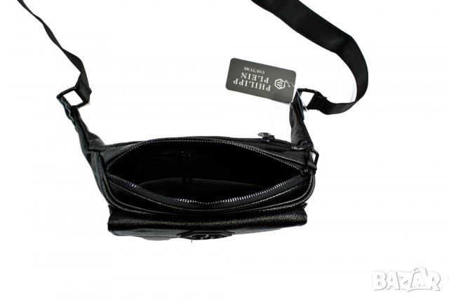 Philipp Plein бурсетка паласка естествена кожа H23, снимка 4 - Чанти - 27944088