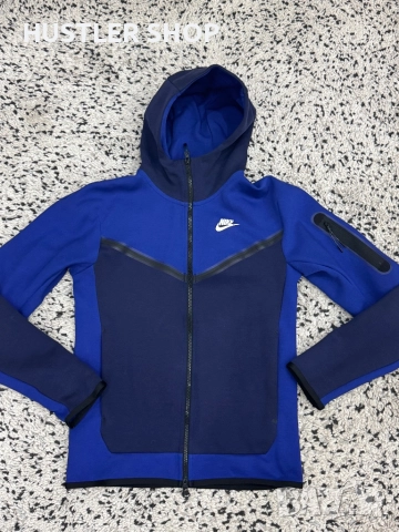 Мъжко горнище NIKE TECH FLEECE. Размер XS, снимка 4 - Спортни дрехи, екипи - 52998331