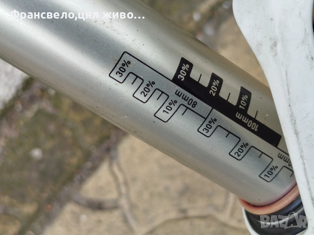 27.5 цола вилка за велосипед колело rock shox Reba , снимка 3 - Части за велосипеди - 53487217