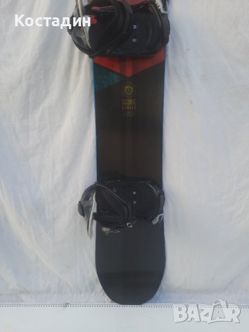 сноуборд NIDECKER SCORE 157см.  с автомати., снимка 3 - Зимни спортове - 43885733