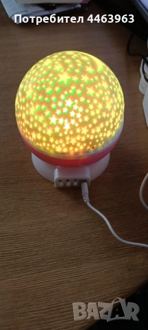 детска нощна лампа ,,Звездно небе".  САМО ЗА ВАРНА