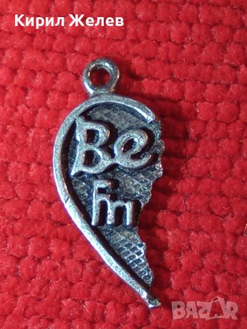 BEST FRIEND - СРЕБЪРНО МЕДАЛЬОНЧЕ - СЪРЧИЦЕ - Най-ДОБЪР ПРИЯТЕЛ АРТ ВИСУЛКА 25743, снимка 2 - Колиета, медальони, синджири - 39303667