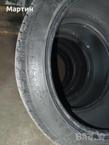 Зимни гуми 235/40/18, снимка 5 - Гуми и джанти - 53471035