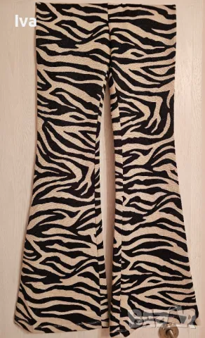 Дамски тигров панталон h&m, отличен!, снимка 3 - Панталони - 48883208