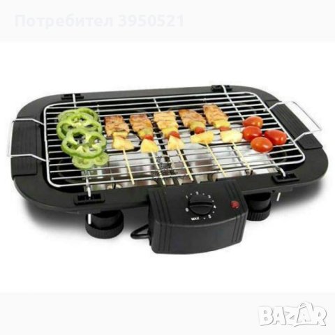 Електрическа грил скара за барбекю ELECTRIC BARBEQUE GRILL 2000W, снимка 4 - Скари - 43835122