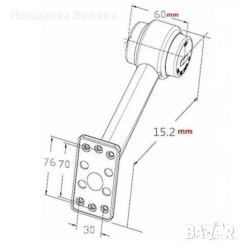 LED габаритни светлини 12V – Водоустойчиви, 15 см, за камион и ремарке, снимка 4 - Аксесоари и консумативи - 51275229