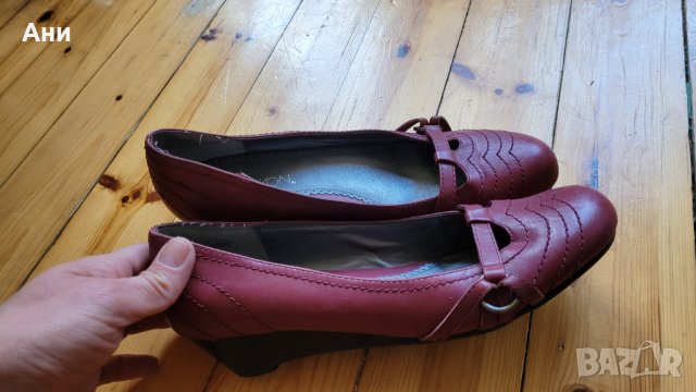 Нови вишневи обувки, снимка 5 - Дамски ежедневни обувки - 40225734