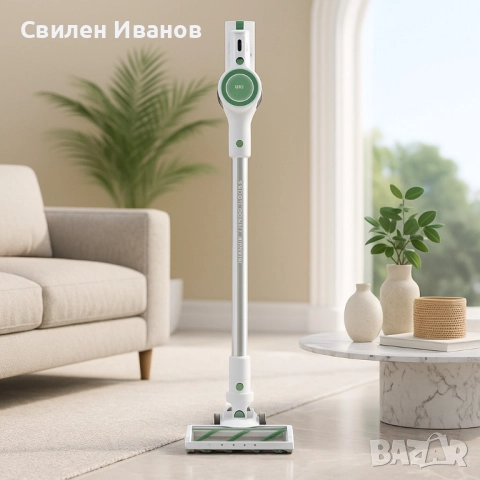 Безжична прахосмукачка Solac Turbobat Power - С HEPA филтър и LED четка, снимка 3 - Прахосмукачки - 51687558