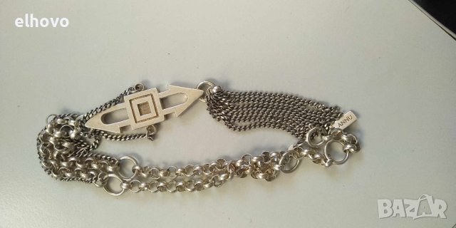 Сребърен синджир 50г, снимка 2 - Колиета, медальони, синджири - 43656701