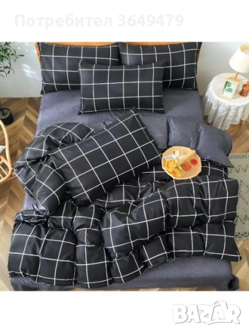 Спален комплект от 4 части, снимка 2 - Спално бельо - 53220491