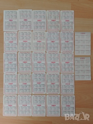 Календарчета Хермес , снимка 2 - Колекции - 47047926