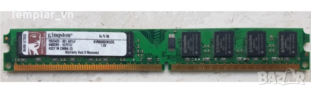 Kingston 2 gb DDR2 800 PC2 6400, снимка 4 - RAM памет - 52510834