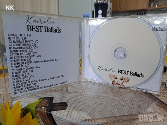 Камелия-Best ballads, снимка 2 - CD дискове - 51595545