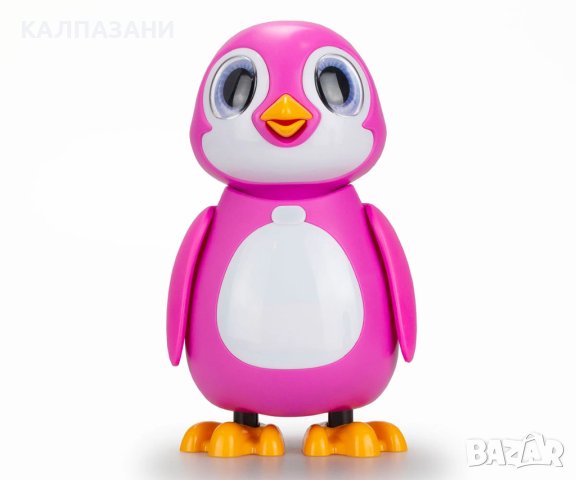 Интерактивен пингвин Silverlit, розов 371000, снимка 5 - Фигурки - 43426613