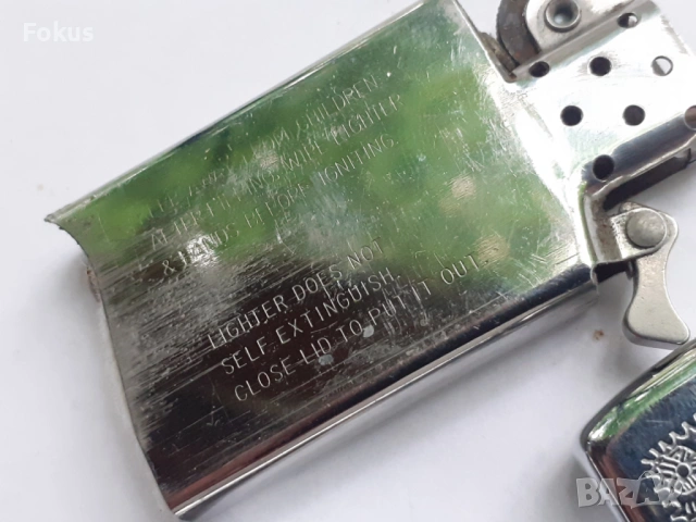 Стара оригинална бензинова запалка Зипо Zippo, снимка 5 - Антикварни и старинни предмети - 53278996