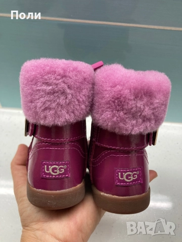 Детски кожени ботушки   НОВИ UGG оригинални  N:22.5, снимка 8 - Детски боти и ботуши - 52371829