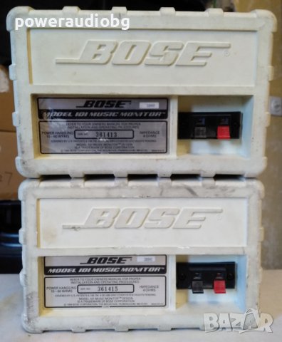 Тонколони Bose Model 101 Music Monitor Indoor Outdoor 60W Speakers - чифт, снимка 6 - Тонколони - 43952866