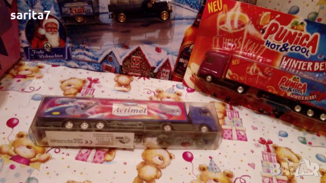 Рекламни камиони и тирове МАН и Мерцедес, снимка 2 - Колекции - 21044892