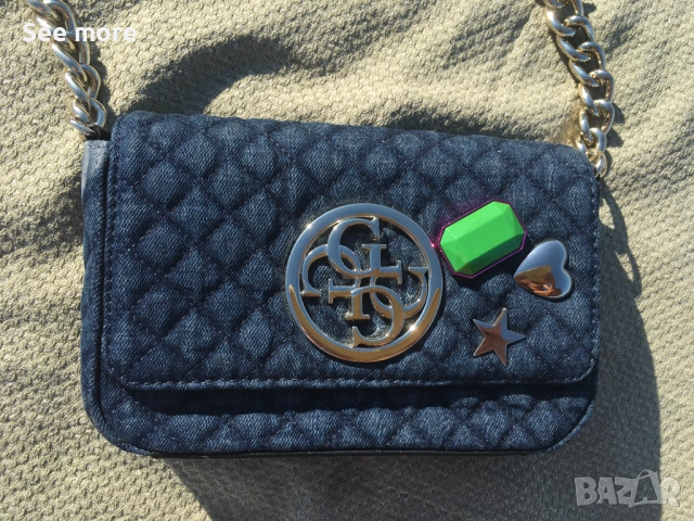 GUESS чанта с камъни, снимка 3 - Чанти - 51519785