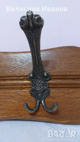 Закачалка за стена от масивно дърво в перфектно състоание., снимка 6 - Закачалки - 47514677