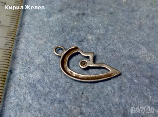 АЖУРЕН СКЪПОЦЕНЕН СРЕБЪРЕН МЕДАЛЬОН СРЕБРО ВИСОКА ПРОБА с ЮВЕЛИРНО ФАСЕТИРАН ЦИРКОН 48258, снимка 5 - Колиета, медальони, синджири - 49144013