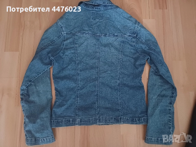 Дамско дънково яке, снимка 2 - Якета - 51875490