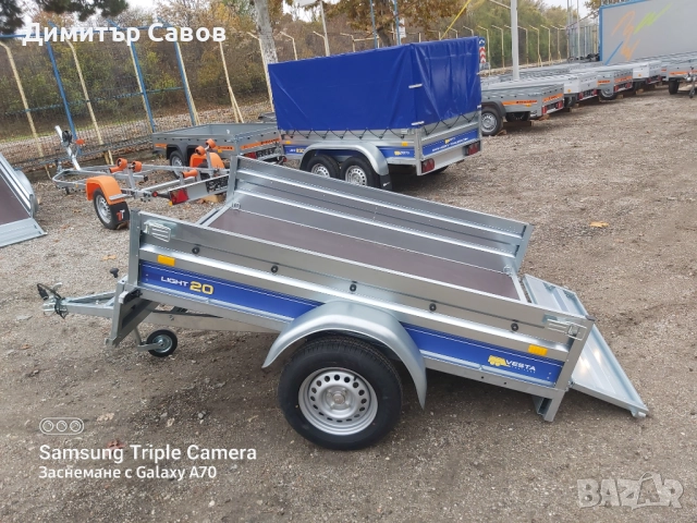 Туристическо, самосвално ремарке VESTA LIGHT 20, снимка 7 - Ремаркета - 51964476