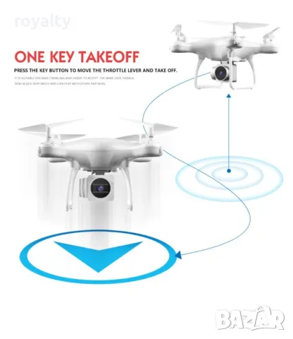 Дрон за правене на видео и снимки DRON HJMAX 4K FPV, снимка 9 - Дронове и аксесоари - 49002465