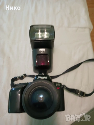 Nikon f50 Metz 44AF-1 Tamron, снимка 3 - Фотоапарати - 53349784