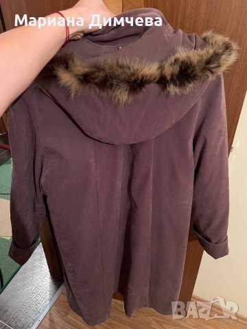 Дамска парка с качулка, снимка 4 - Палта, манта - 39719300