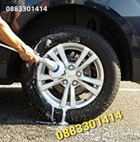 Четка за баня Електрическа четка за почистване на баня Spin Scrubber + приставки    , снимка 4 - Други стоки за дома - 30259921