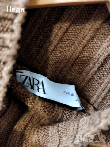 Дамски пуловер без ръкави Zara, снимка 2 - Блузи с дълъг ръкав и пуловери - 47626718