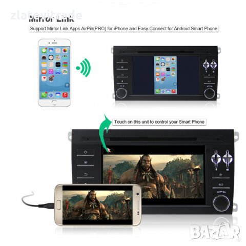 Porsche Cayenne 2002-2009 - Андроид Навигаци,7097, снимка 11 - Аксесоари и консумативи - 29004880