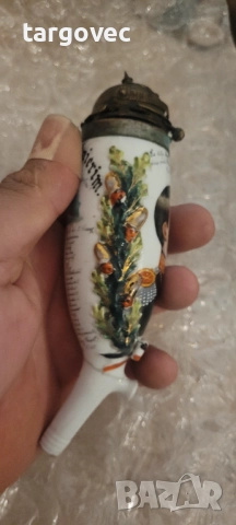 Уникална наградна немска военна лула, снимка 13 - Антикварни и старинни предмети - 52357267