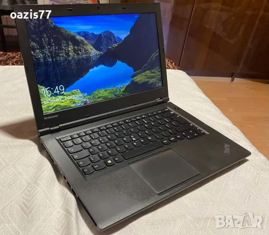 Лаптоп като нов Бърз 14 инча Lenovo L 440 Led SSD 128 gb i5 4300 RAM 12 gb, снимка 2 - Лаптопи за работа - 47421631