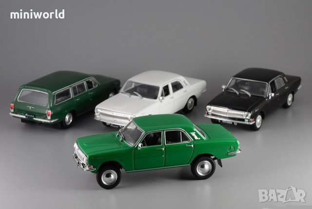 ГАЗ М24-95 4х4 Волга 1974 - мащаб 1:43 на DeAgostini моделът е нов в блистер, снимка 11 - Колекции - 40590083