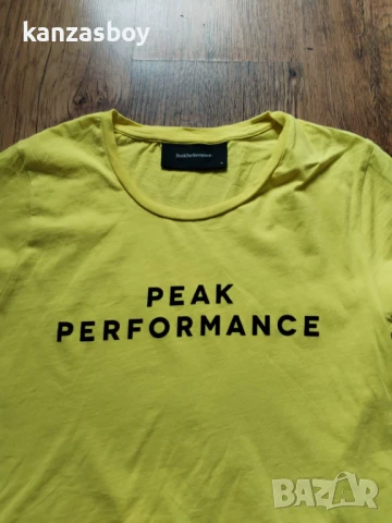 Peak Performance - страхотна дамска тениска М, снимка 2 - Тениски - 50716945