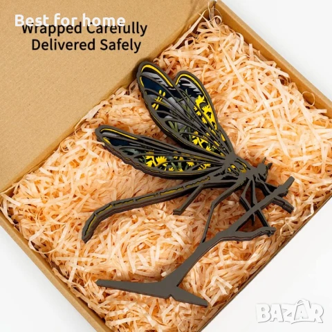 3D дървени животно с LED нощна лампа, снимка 5 - Лед осветление - 50565550