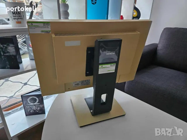 Монитор Fujitsu B22W-5 ECO 22" инча + кабели, снимка 7 - Монитори - 48844332